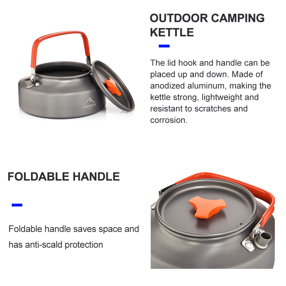 Widesea 1.1L 2L1.5L Camping Wa - огляд і ціна Coffee Equipment And Supplies