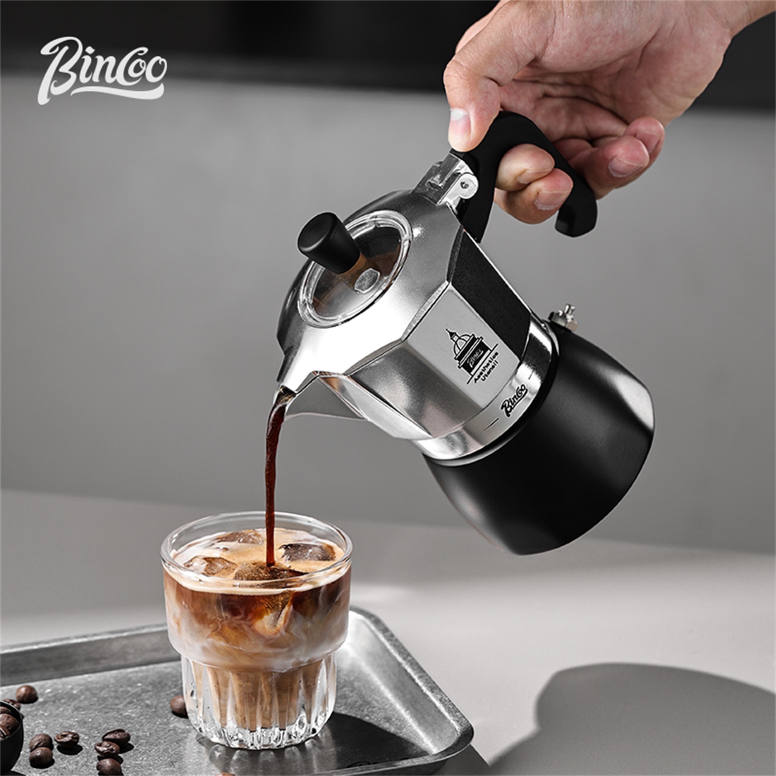 BINCOO Double Valve Moka Pot，E - огляд і ціна Coffee Equipment Wholesale