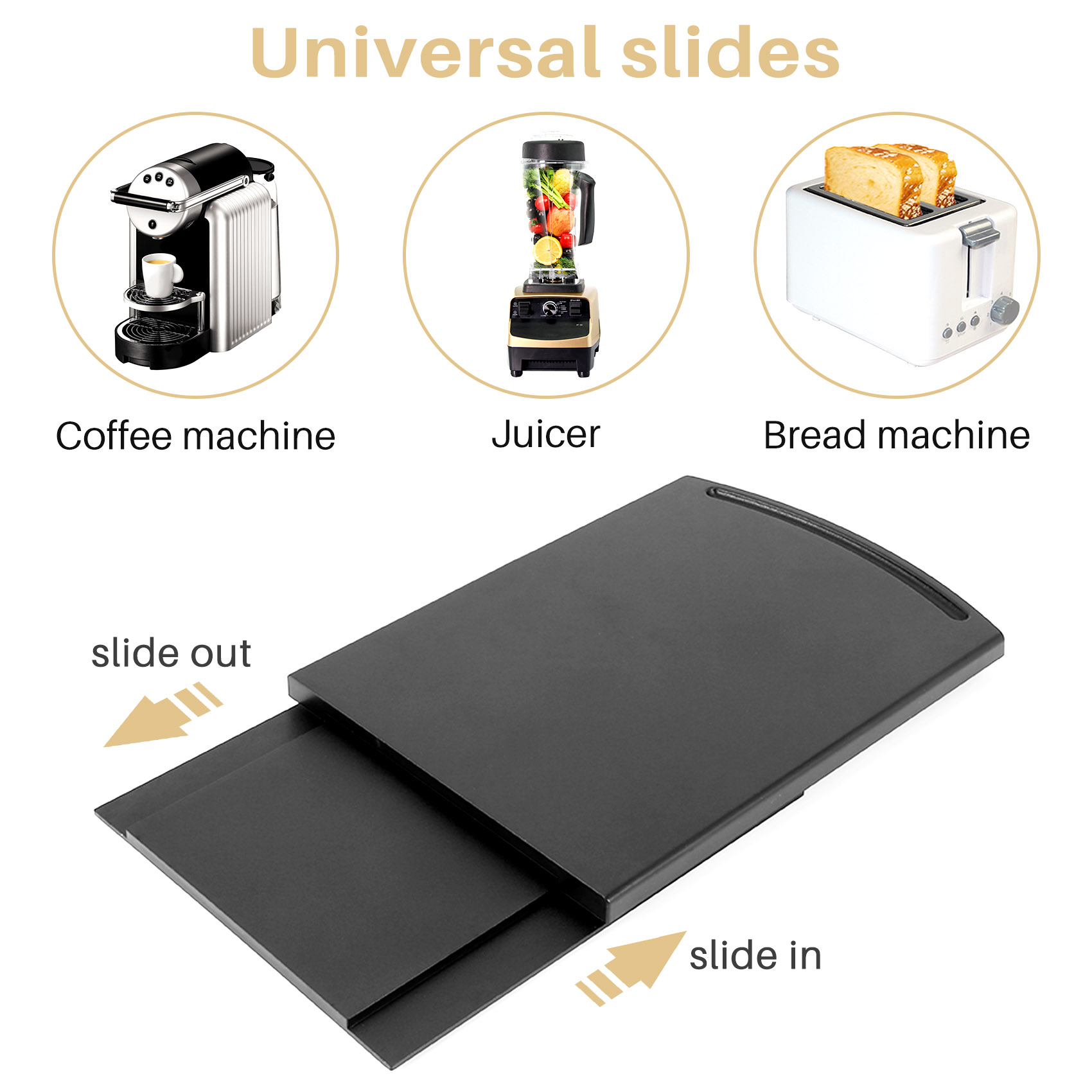 ABVJ-Kitchen Sink Sliding Coff - огляд і ціна Coffee Equipment Tray