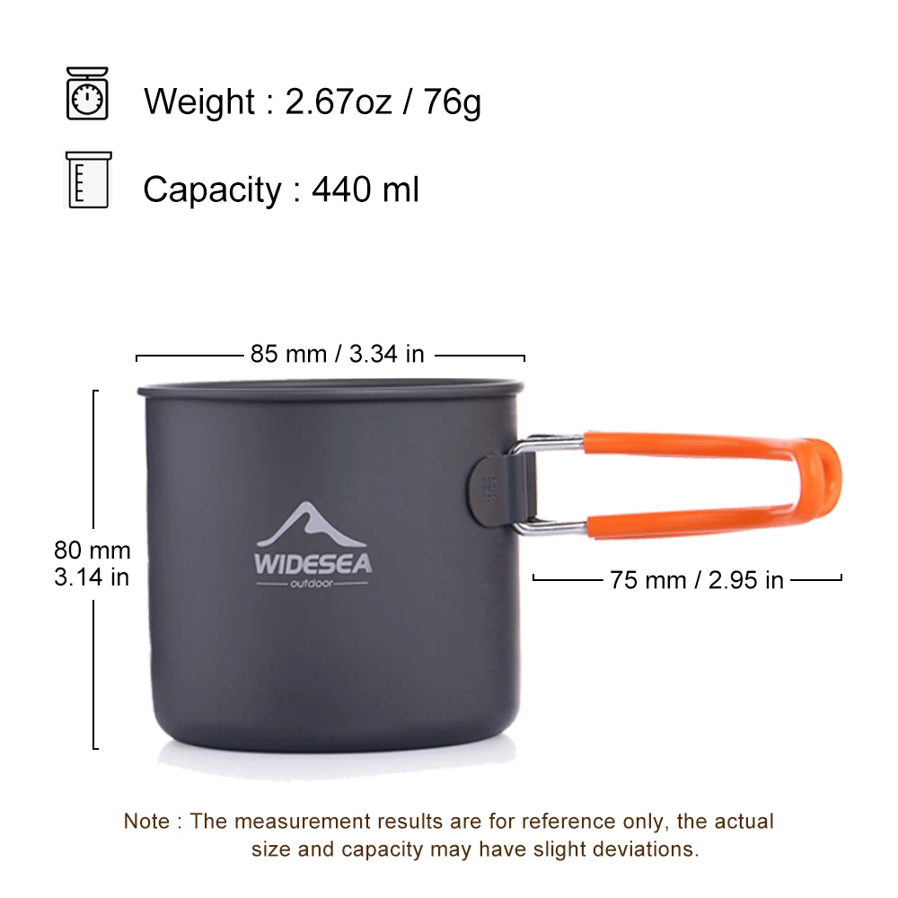 Widesea Camping Aluminum Mug O - огляд і ціна Coffee Equipment And Supplies