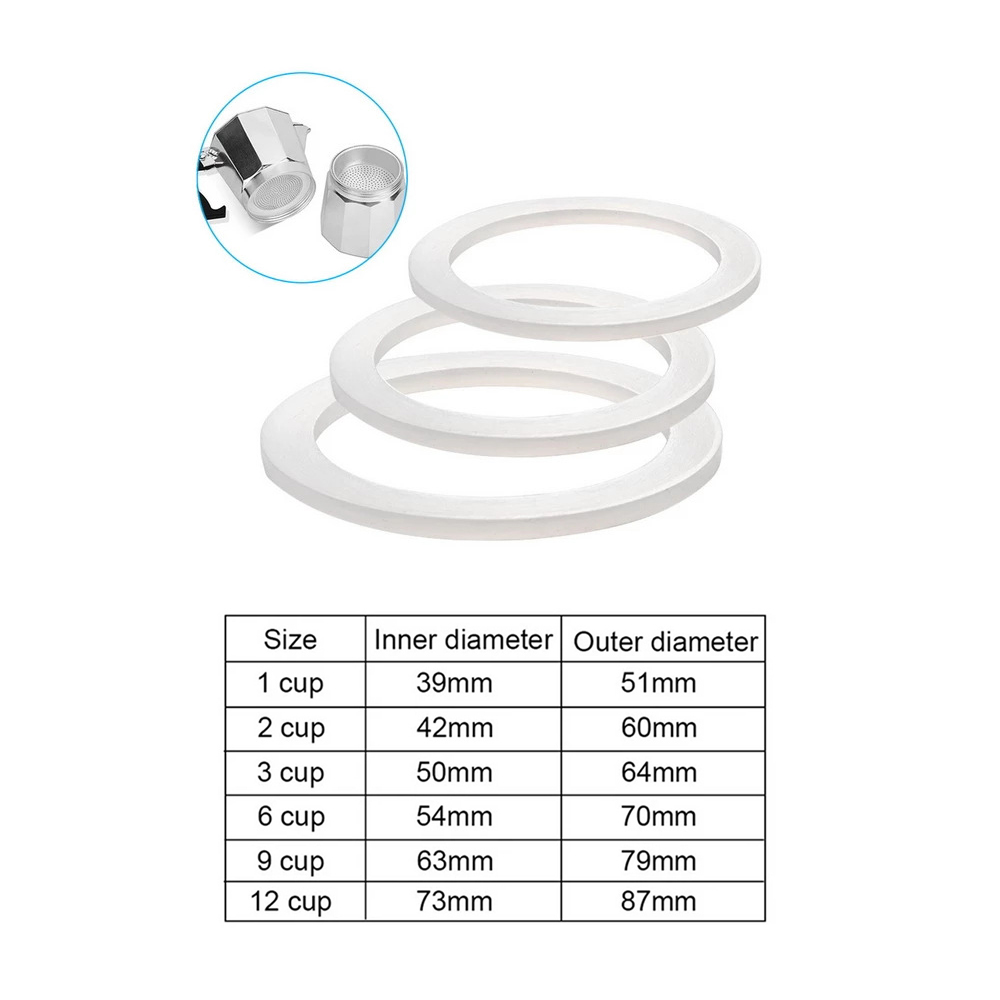 1pc Coffee Rubber Ring Bialett - огляд і ціна Coffee Equipment Wholesale