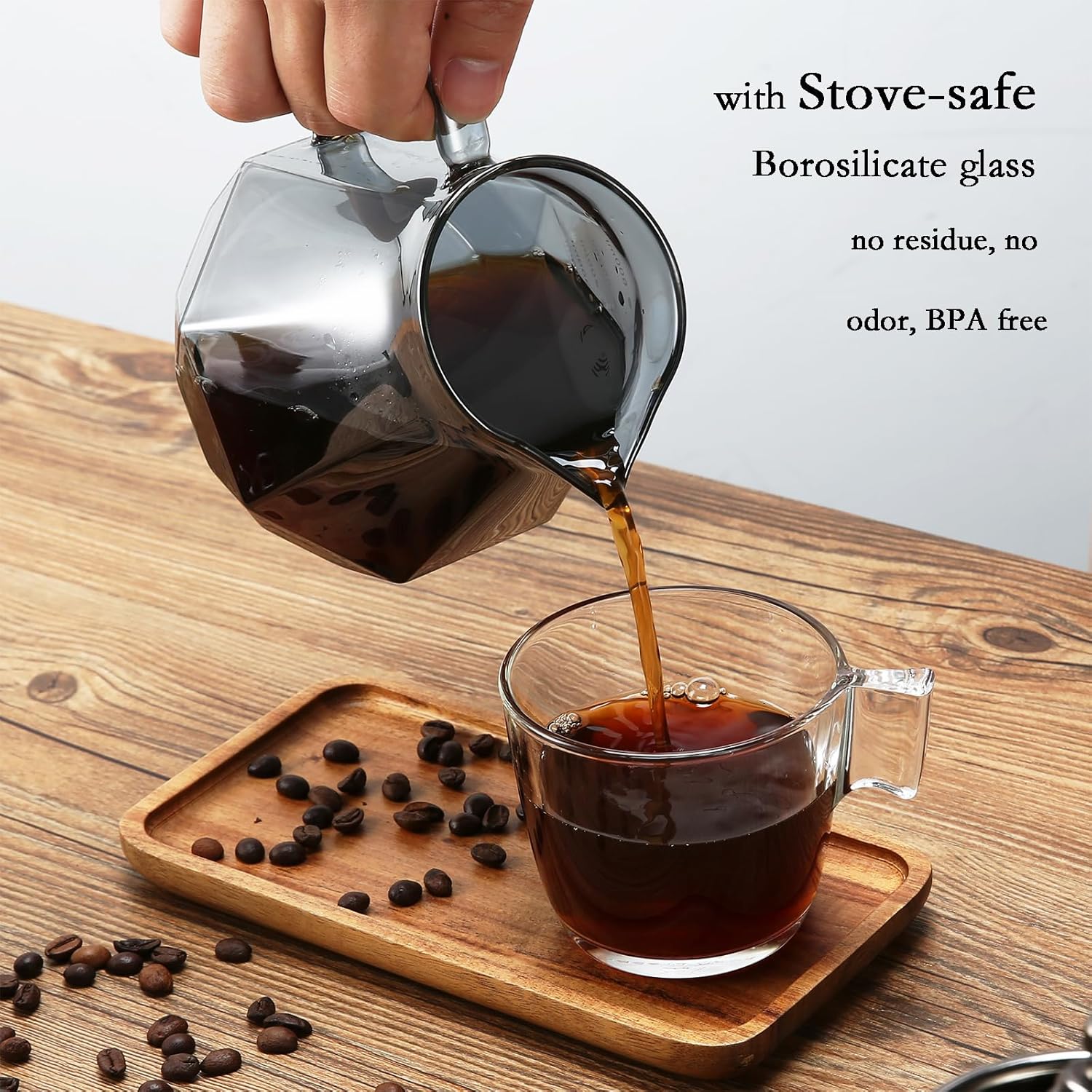 Magpie Glass Coffee Pot For V6 - огляд і ціна Coffee Equipment Machine