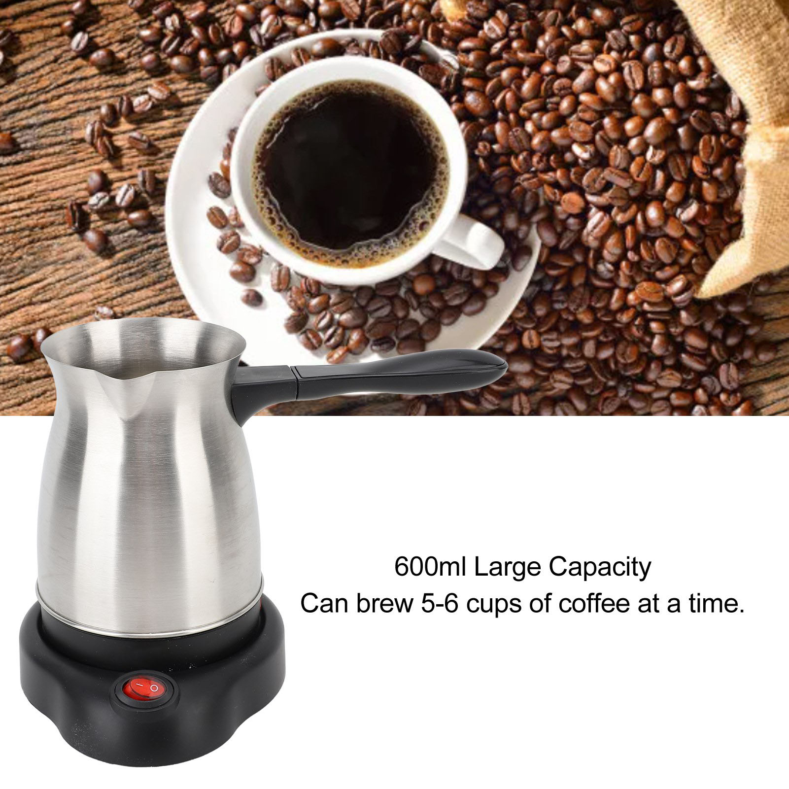 Electric Turkish Coffee Maker  - огляд і ціна Coffee Equipment Camping