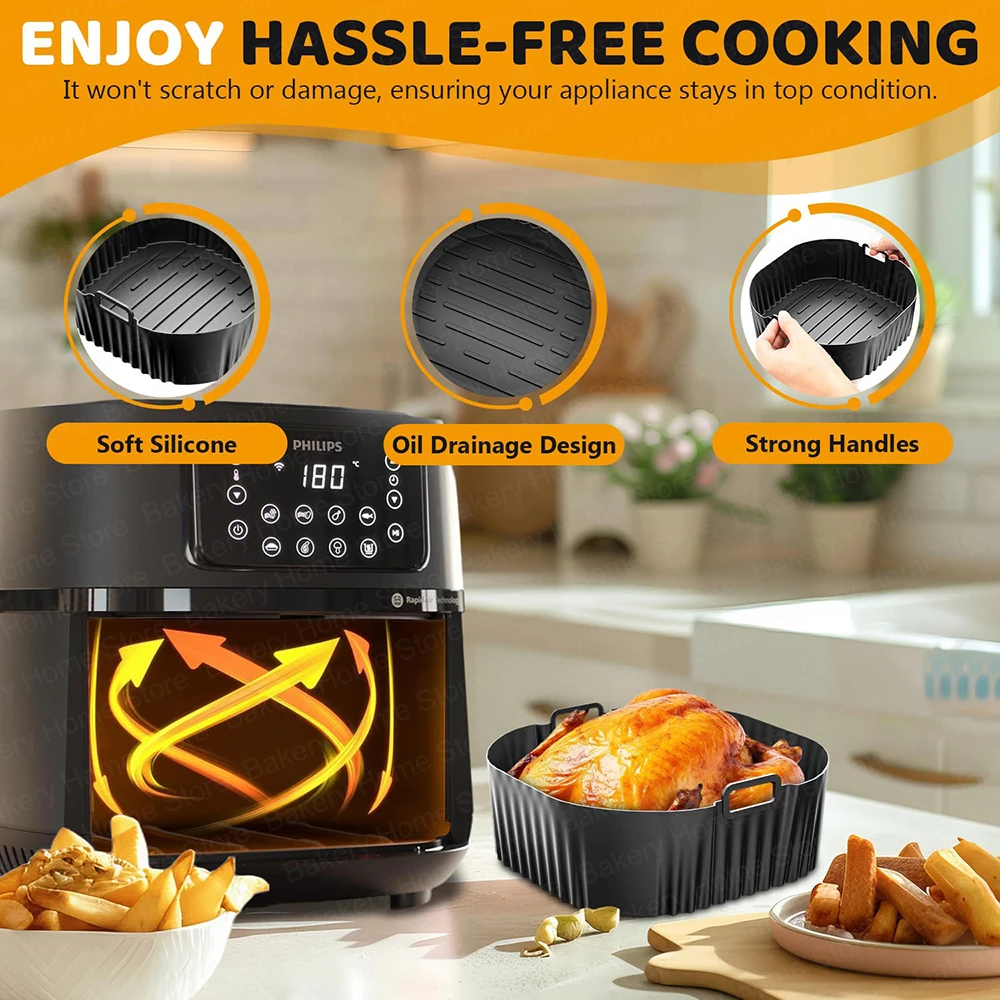 Air Fryer Silicone Mold for Ph - огляд і ціна Philips Air Fryer Airfryer Xxl