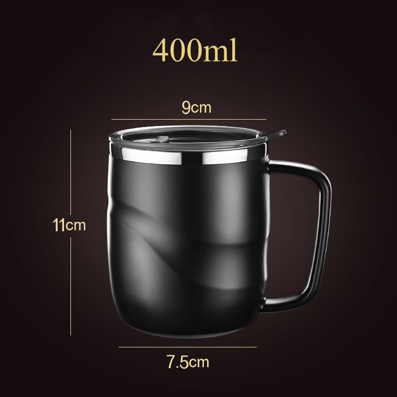 400ml Insulated Coffee Mug wit - огляд і ціна Coffee Equipment And Tools